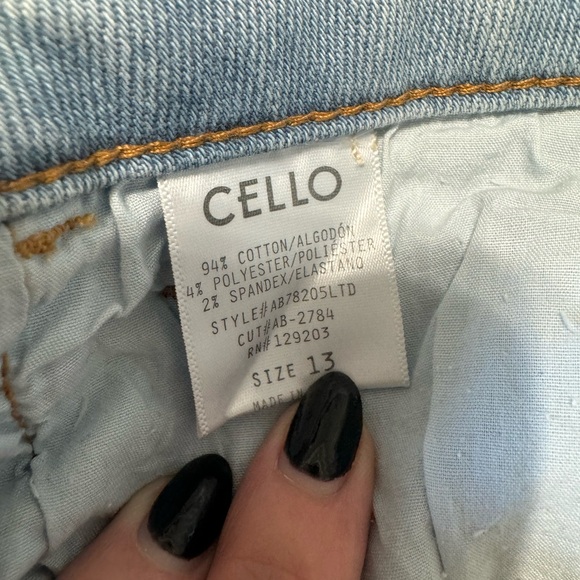 Cello distressed jeans, Super soft, Size 13 - Picture 5 of 9